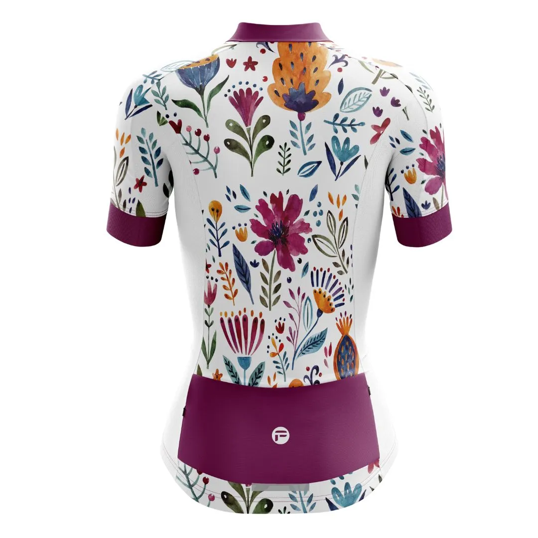 NEW! Garden Art | Women's Short Sleeve Cycling Jersey