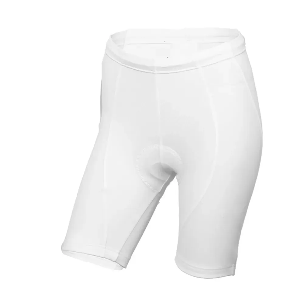 NEW Women White Bicycle Pro / Road Team Bike Pro Cycling Shorts / Wear Breathing Air  Gel Pad