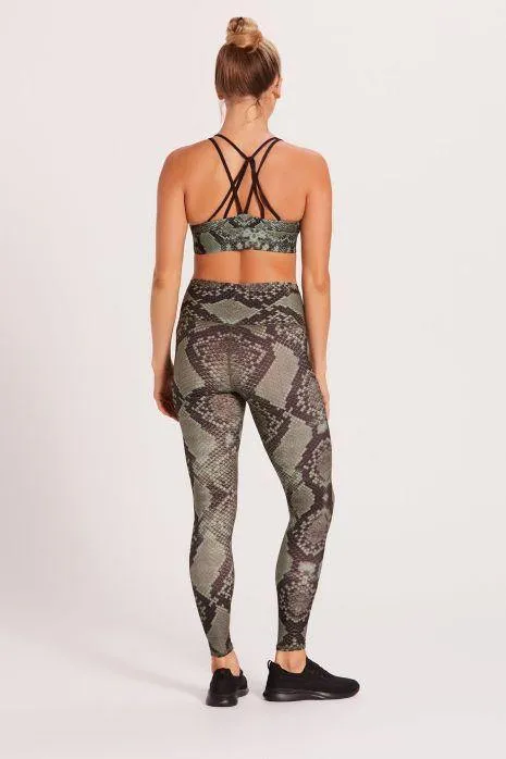 Niyama Sol Python High Waist Legging - Jade