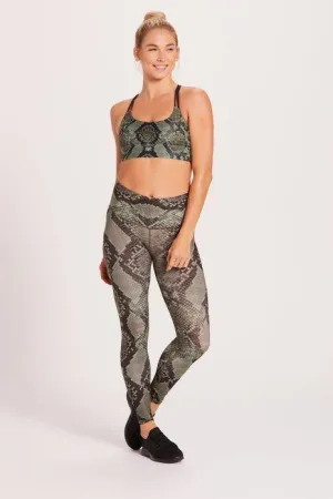 Niyama Sol Python High Waist Legging - Jade