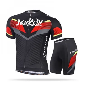 Nuckily MA021 MB021 Half Jersey And Shorts Set