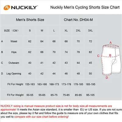 Nuckily Mycycology MB031 Gel Padded Cycling Shorts