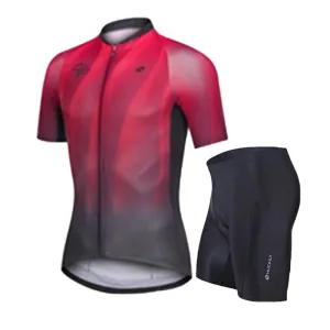 Nuckily Mycycology MG039-NS355 Half Sleeves Jersey and Gel Padded Shorts