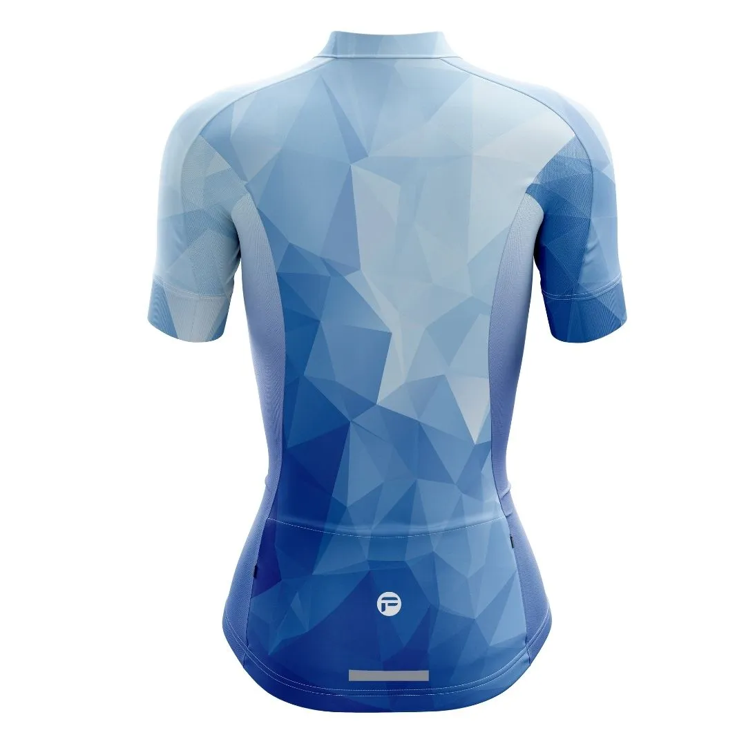 Ocean Blue | Women's Short Sleeve Cycling Jersey