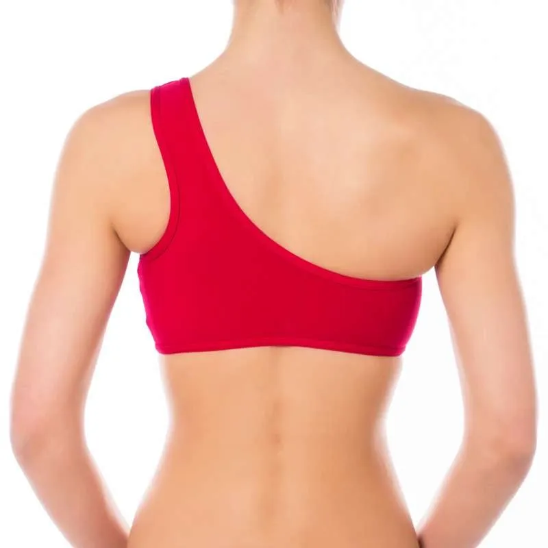 One shoulder sports bra Carmen