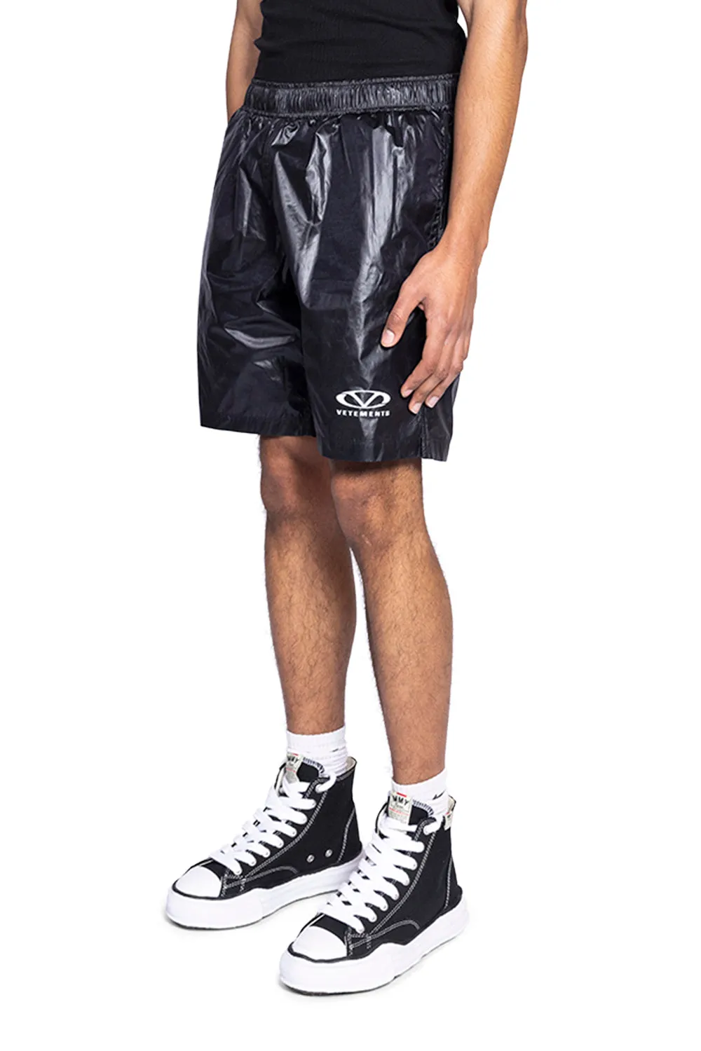 OVAL LOGO SWIMSHORTS BLACK