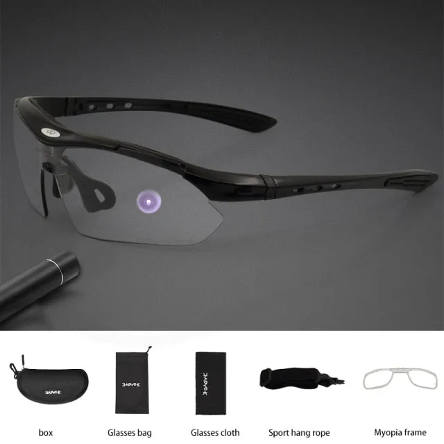 Photochromic Cycling Sunglasses