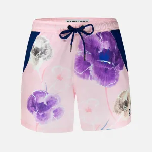 Pink Floral - Men's Swim Shorts