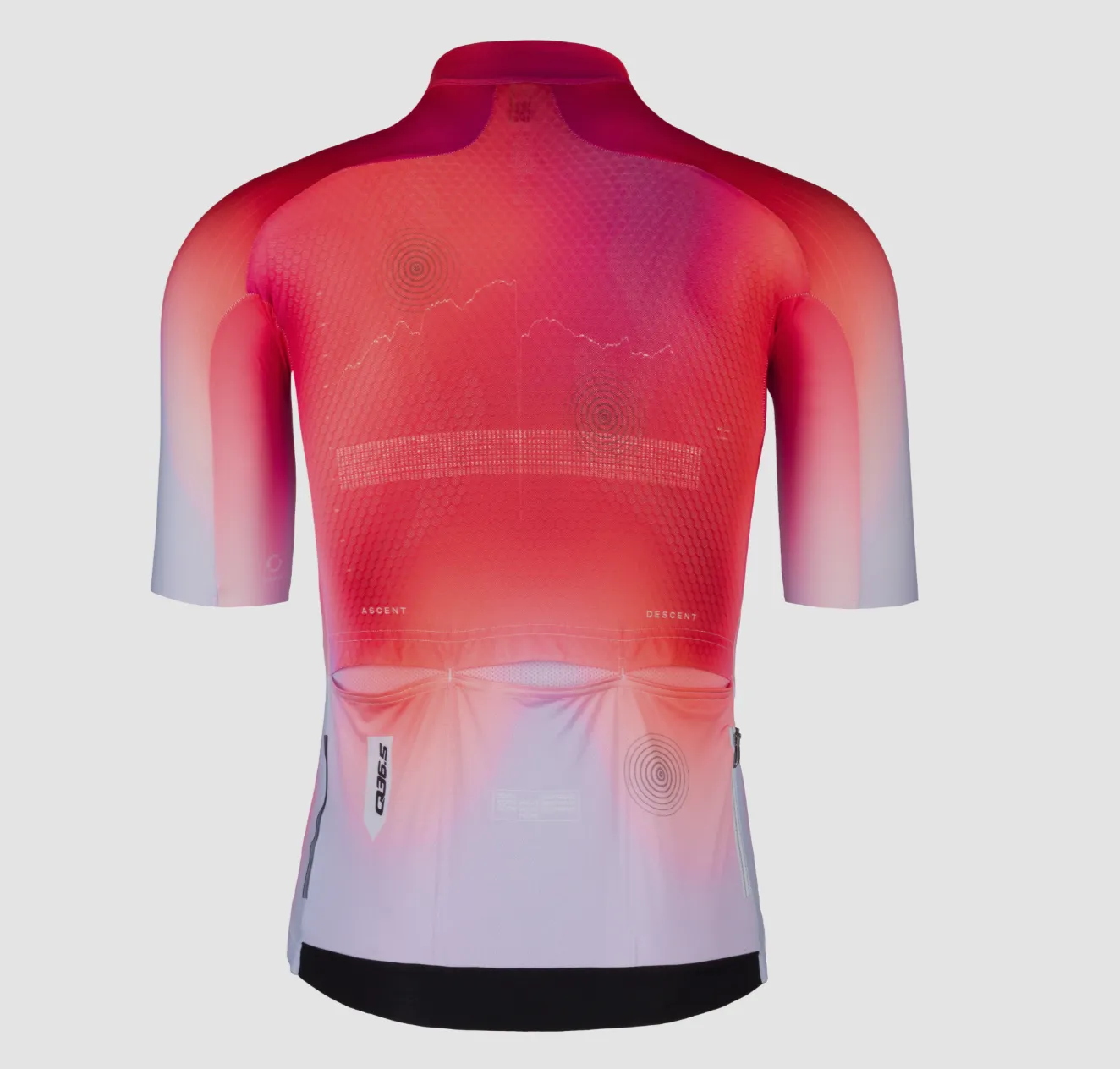 Q36.5 MENS JERSEY SHORT SLEEVE GREGARIUS PRO QLAB RED