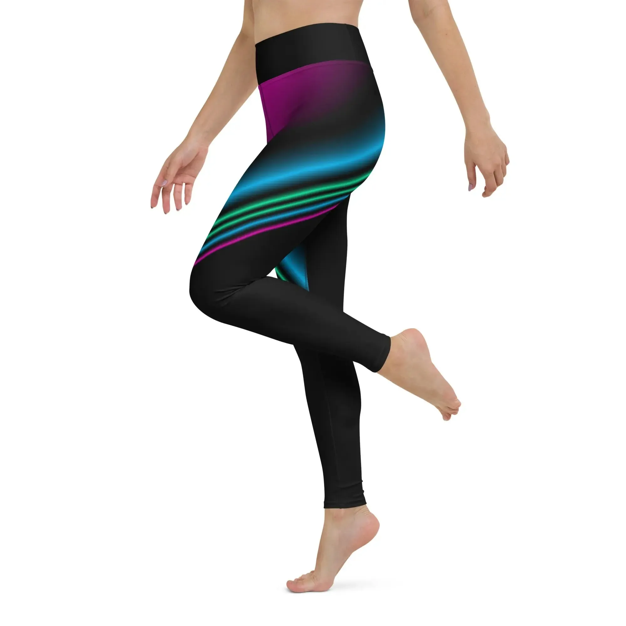 "Cosmic Blast" Collection - Yoga Long Leggings