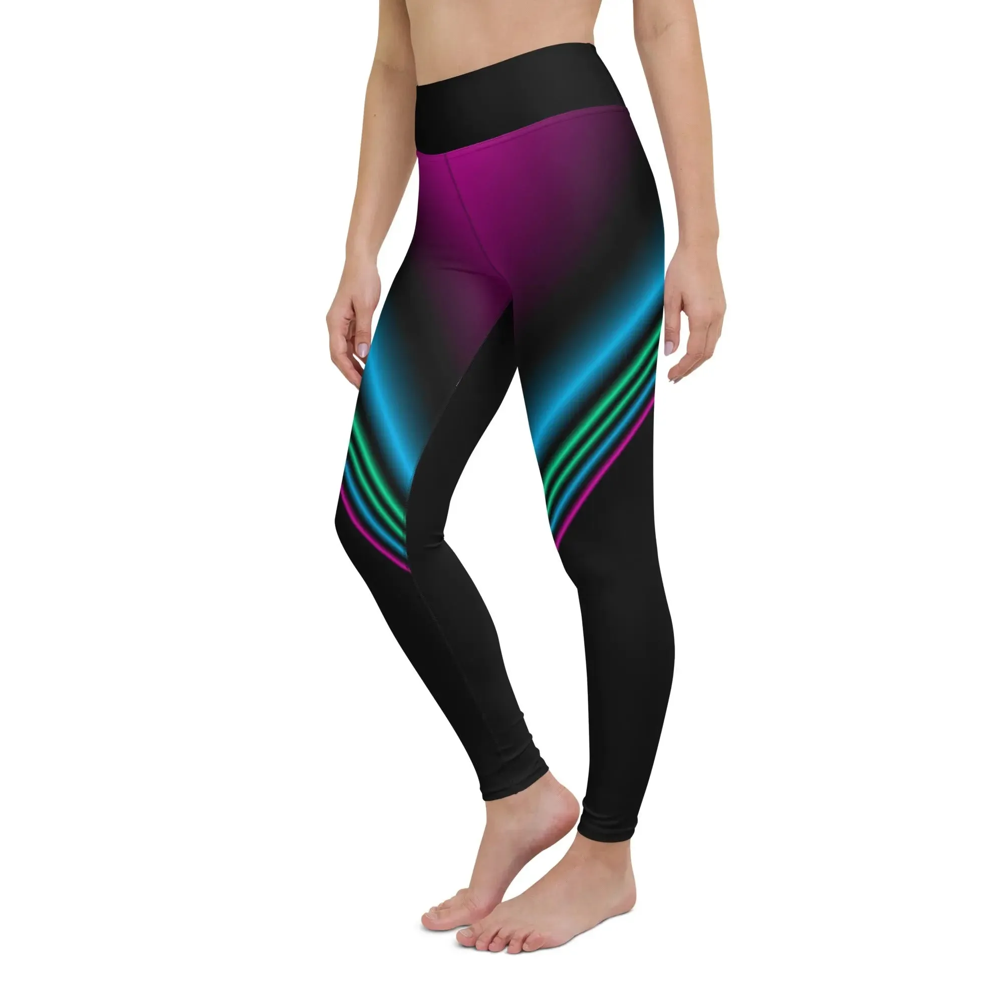 "Cosmic Blast" Collection - Yoga Long Leggings