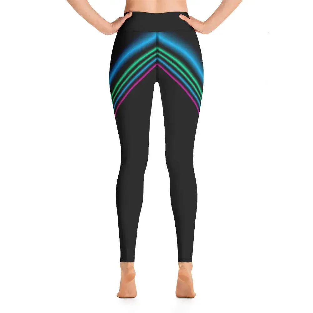 "Cosmic Blast" Collection - Yoga Long Leggings