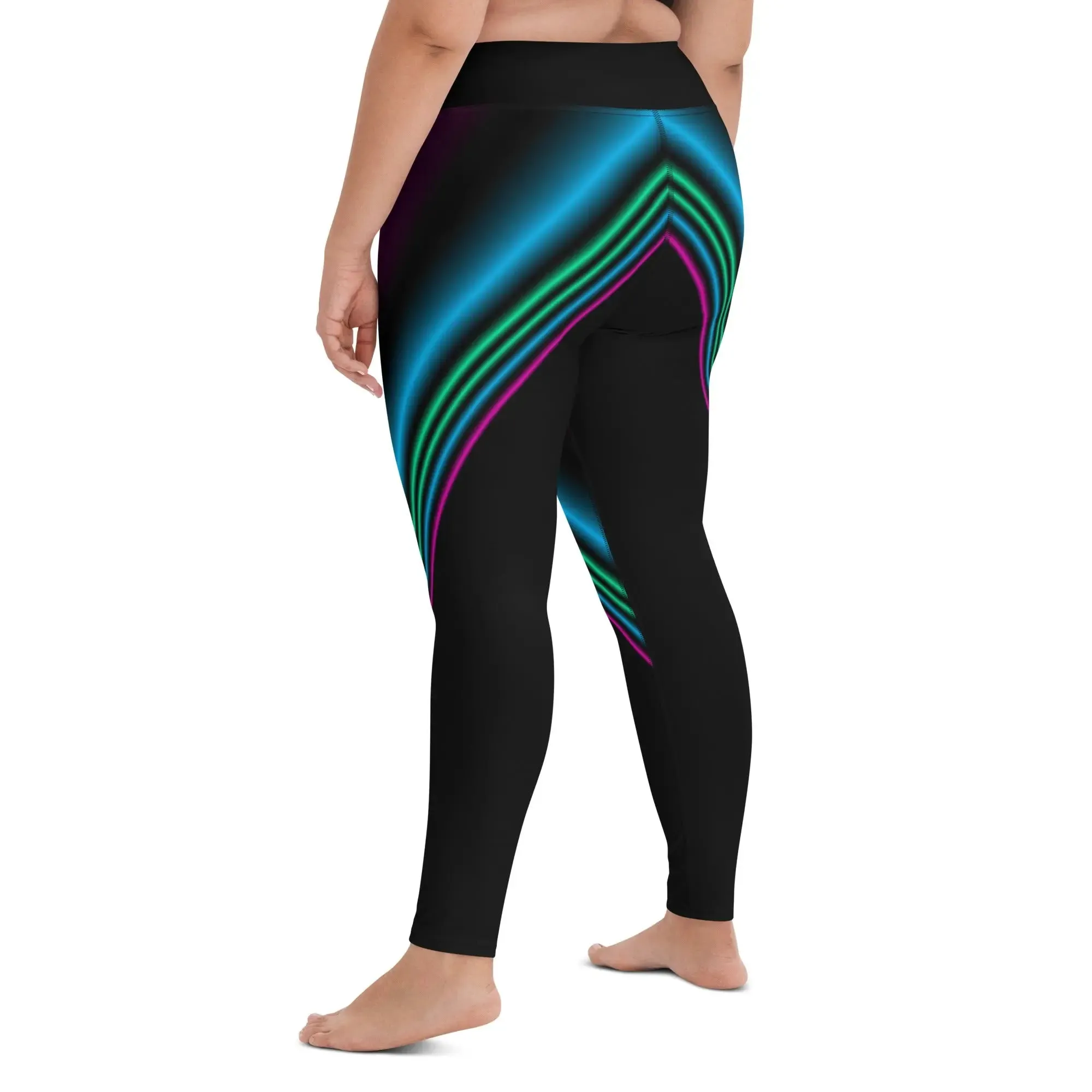 "Cosmic Blast" Collection - Yoga Long Leggings