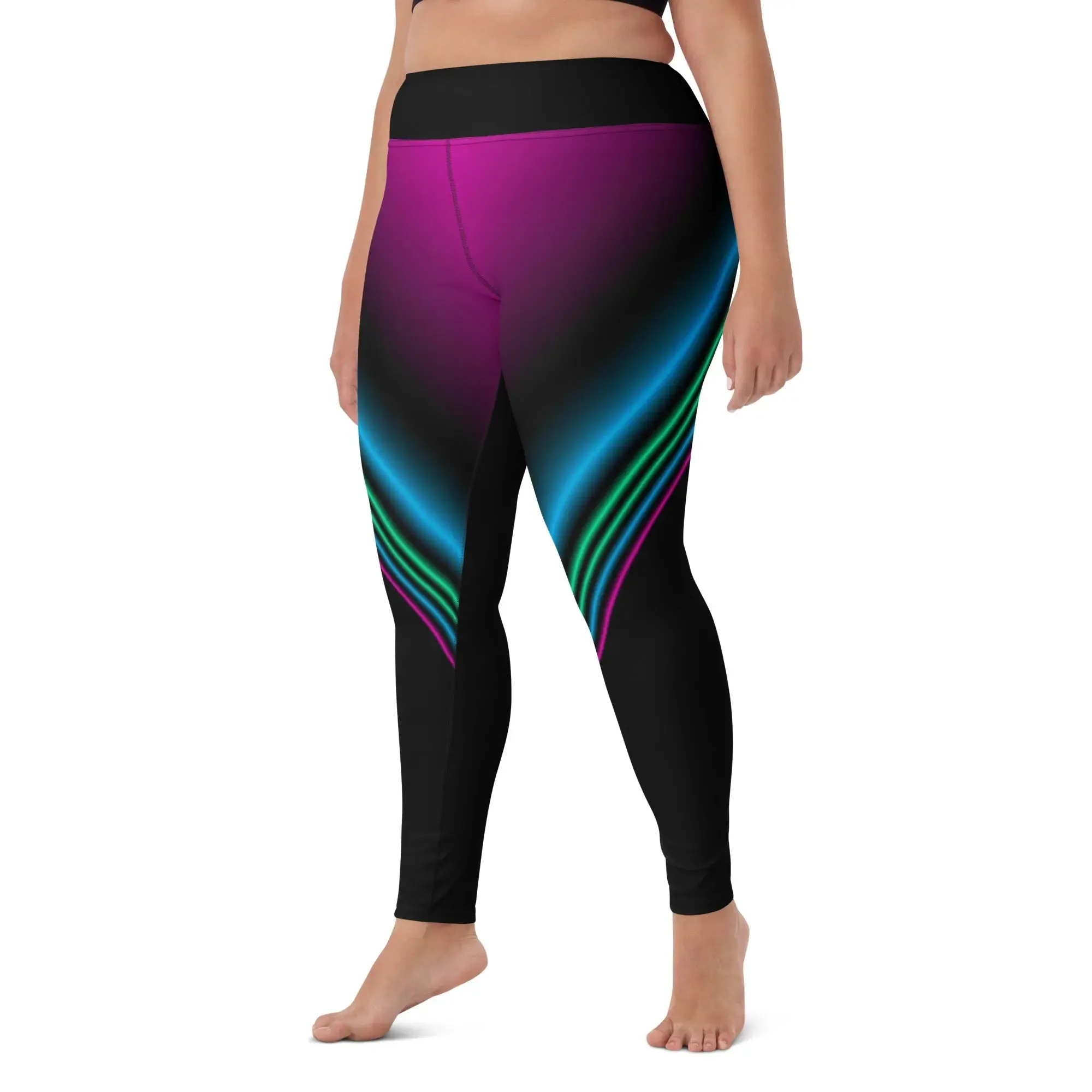 "Cosmic Blast" Collection - Yoga Long Leggings