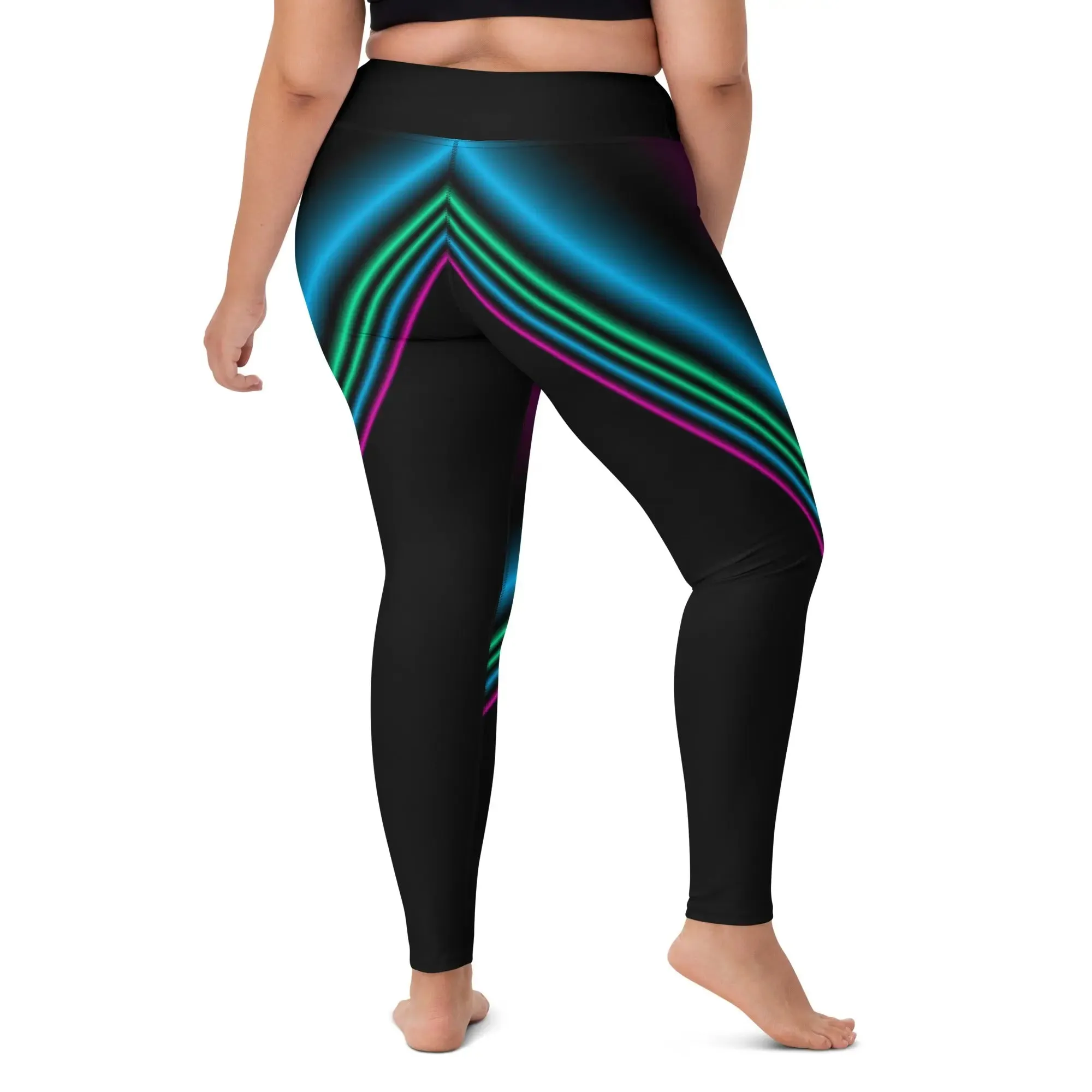 "Cosmic Blast" Collection - Yoga Long Leggings