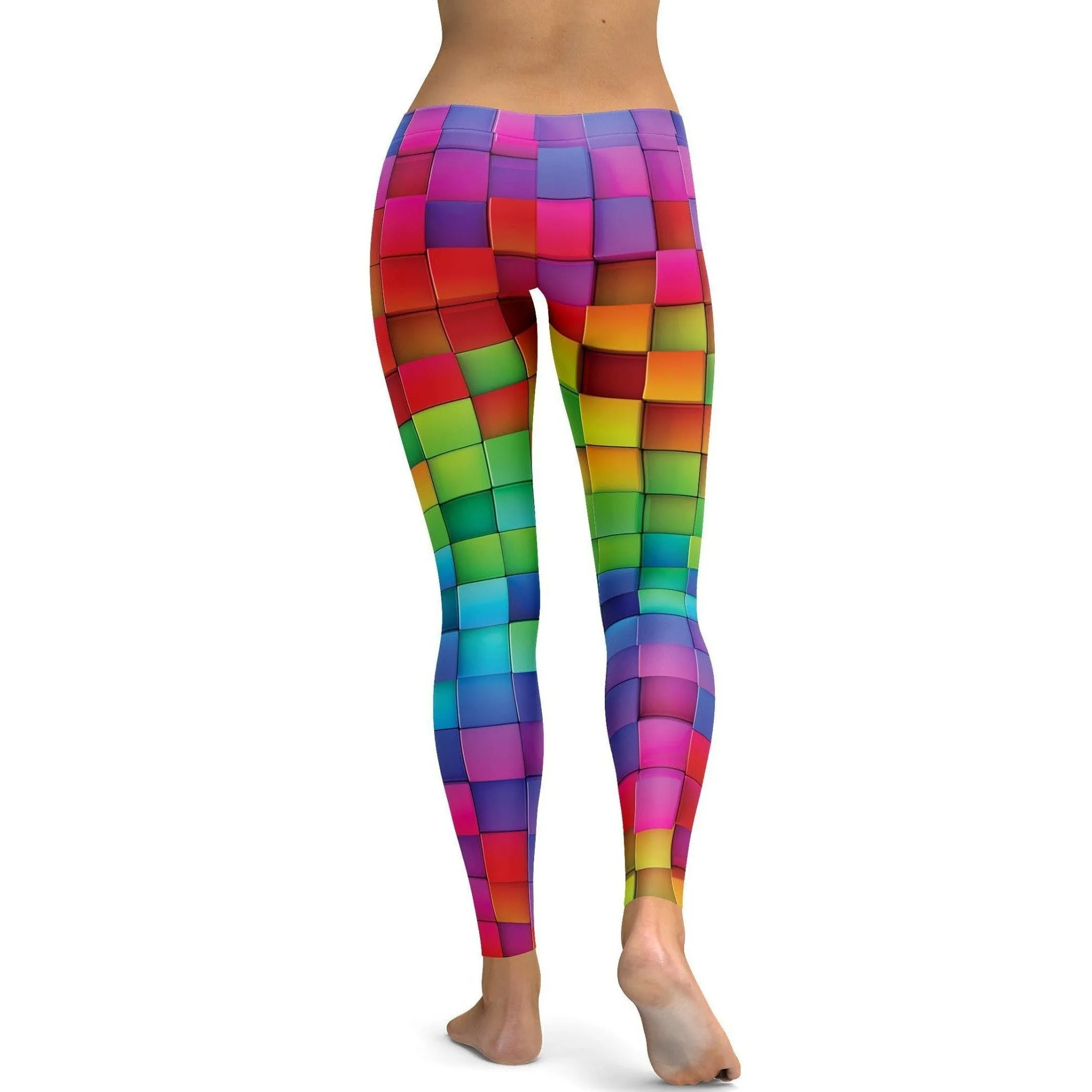 Rainbow Blocks Leggings