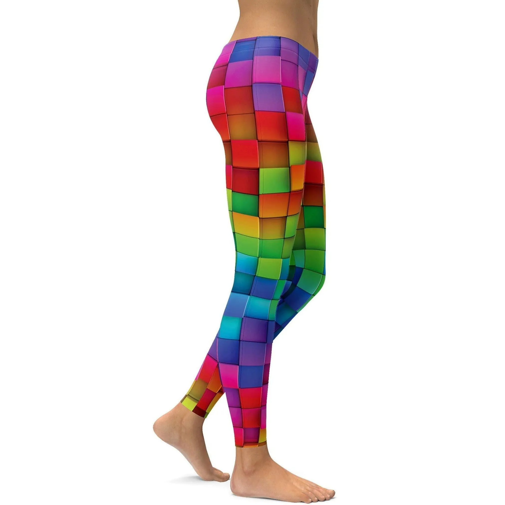 Rainbow Blocks Leggings