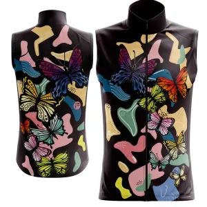 Riding with Butterflies | Sleeveless Cycling Jersey