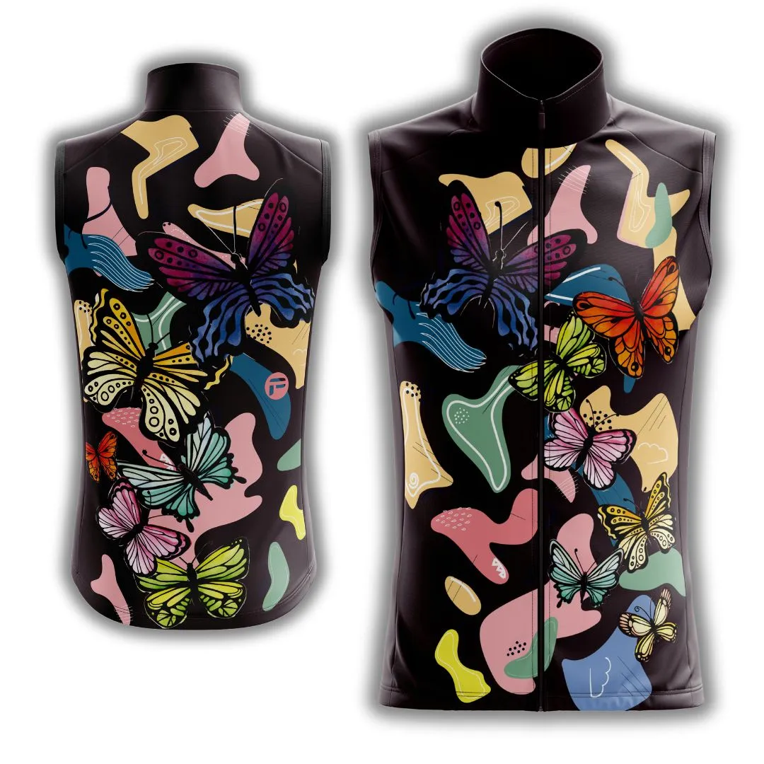 Riding with Butterflies | Sleeveless Cycling Jersey