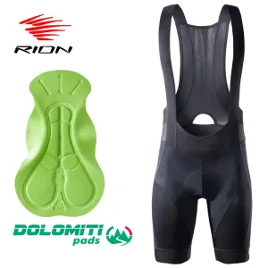 RION Cycling Shorts Men's MTB Road Bike Sports Wear Bicycle Clothing Tights Motorcycle Bib Dolomiti Long Distance Outdoors Pro