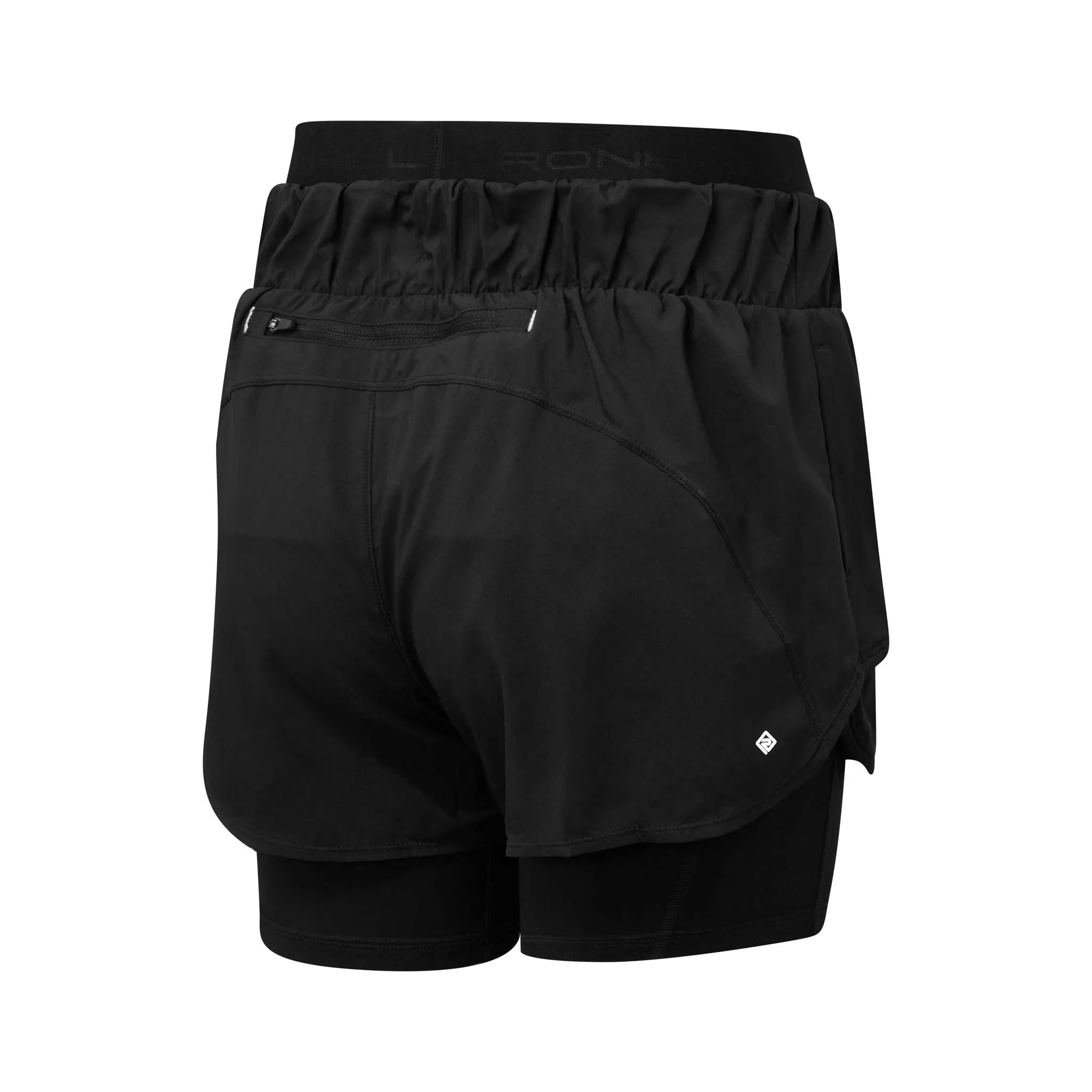 Ronhill | Women's Tech Twin Short - All Black