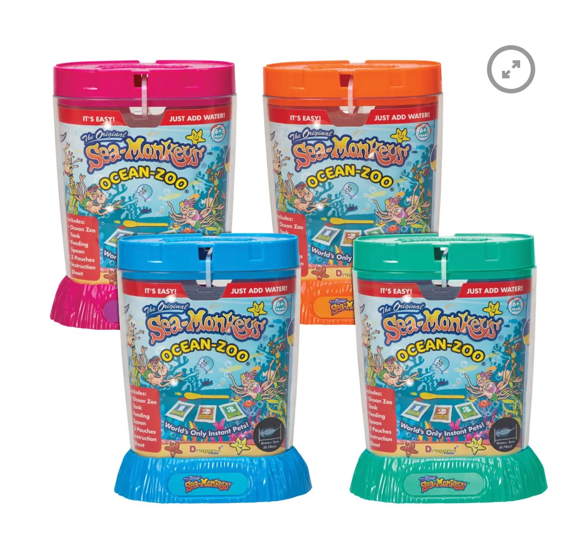 Sea Monkey Ocean Zoo - 12 piece