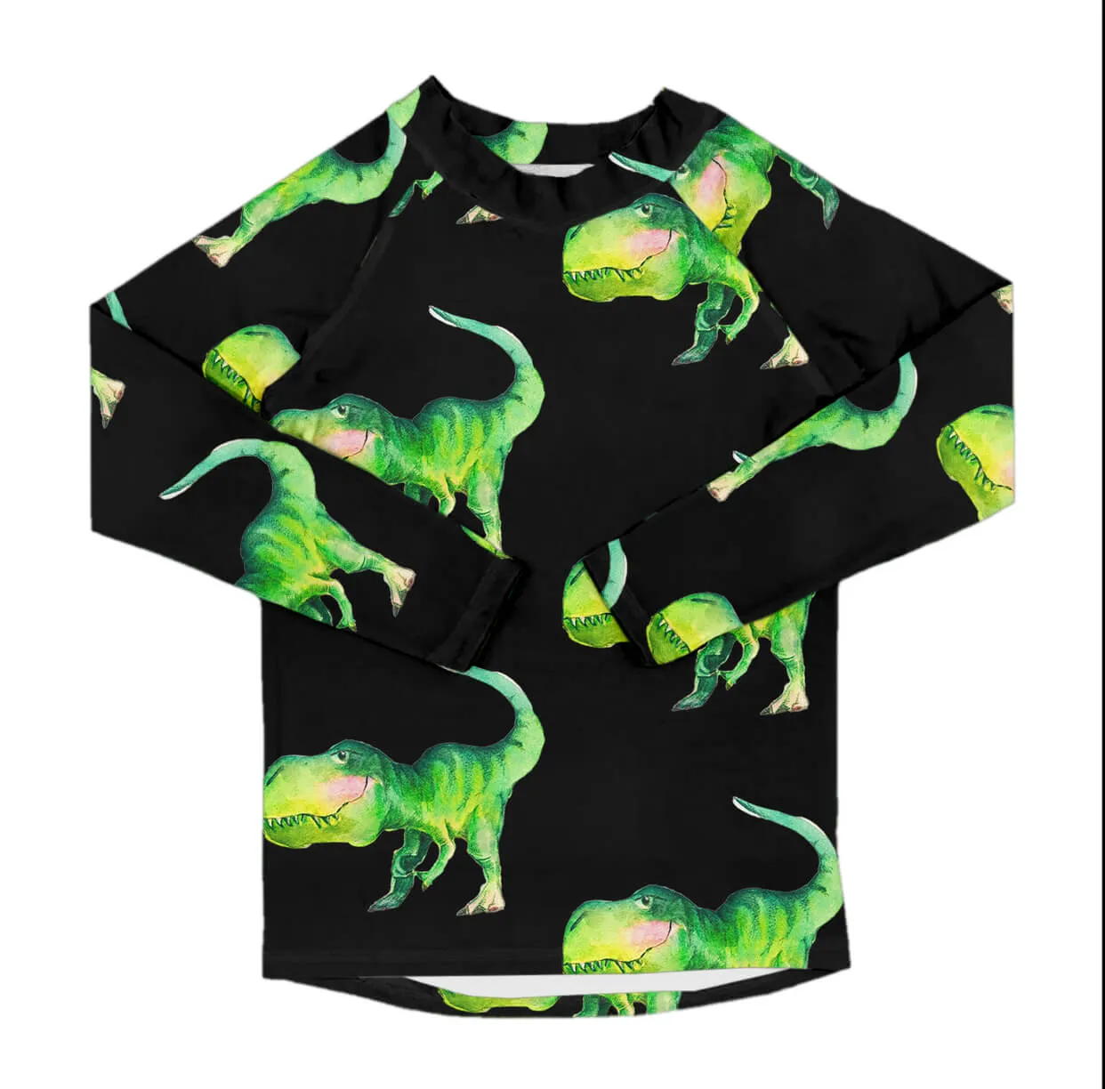 Smiling Dinosaur Kids' Rash Top