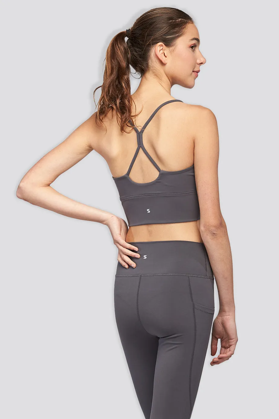 SoftLuxe Crop Top Sports Bra