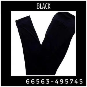 Solid Leggings: Solid Caviar Black