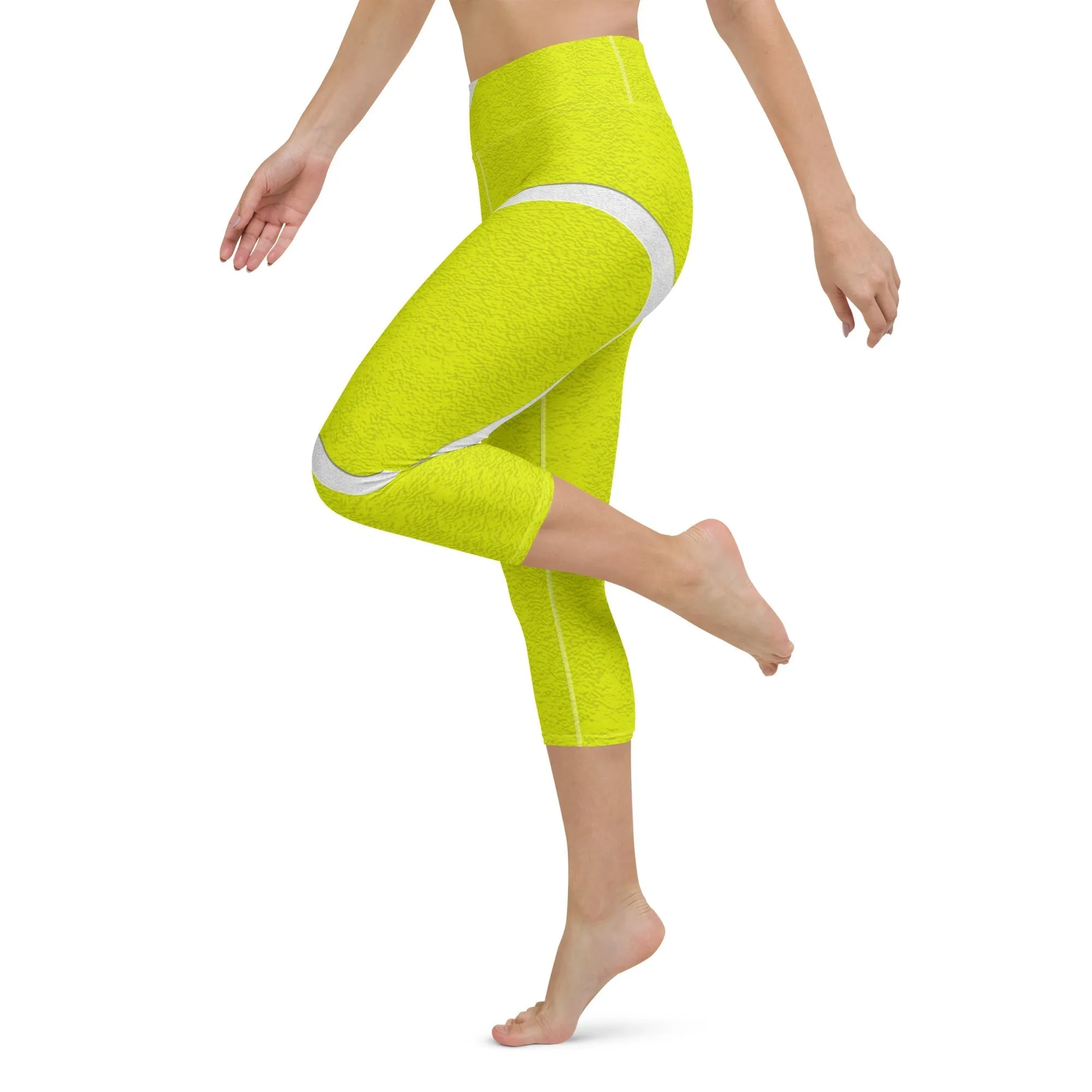 Tennis Ball Yoga Capris