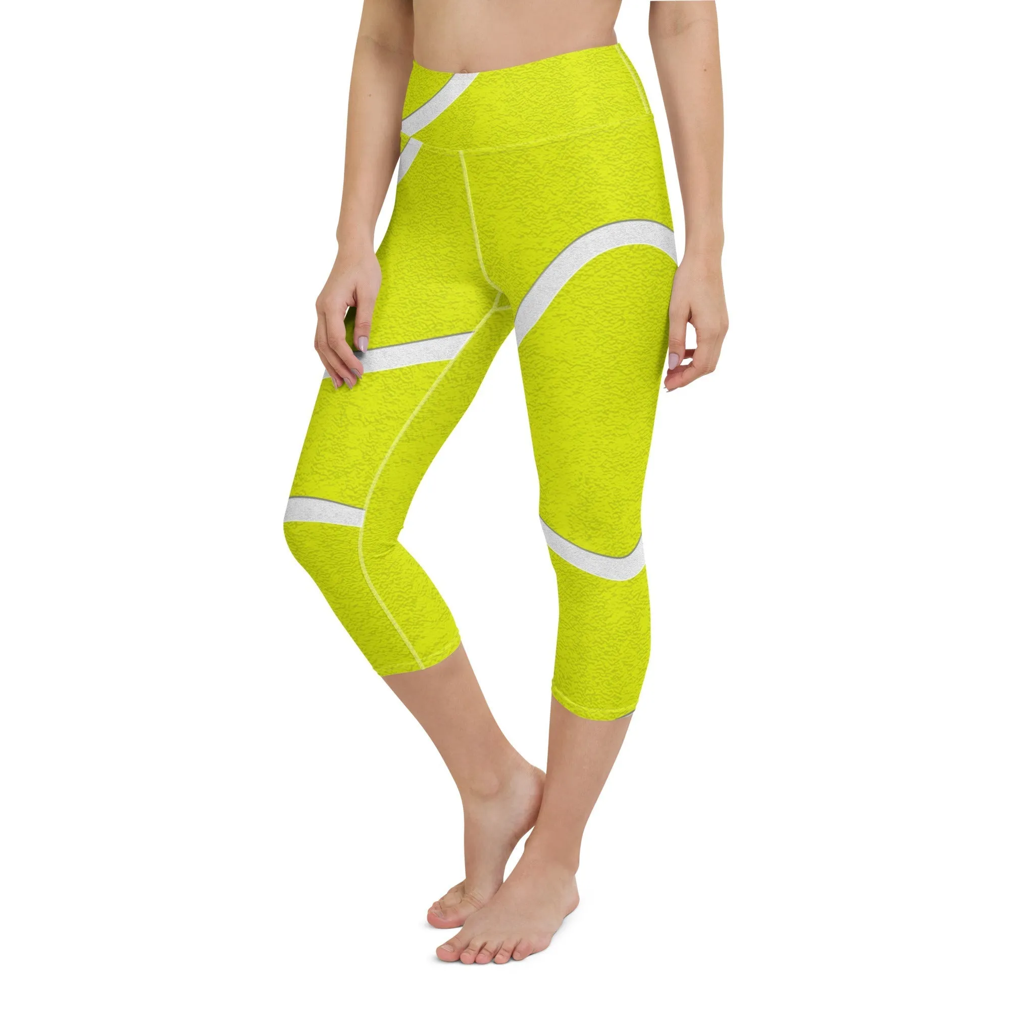 Tennis Ball Yoga Capris