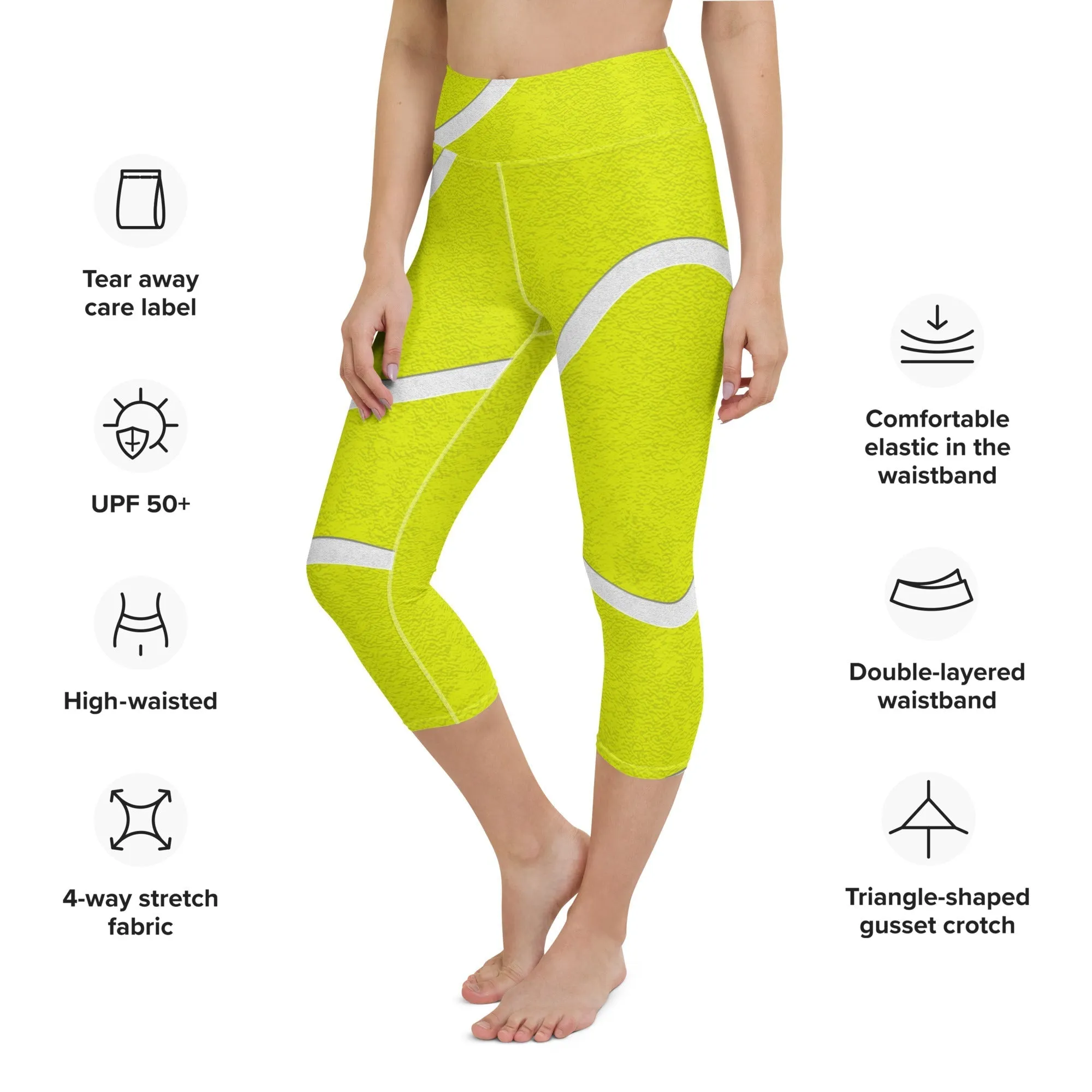 Tennis Ball Yoga Capris