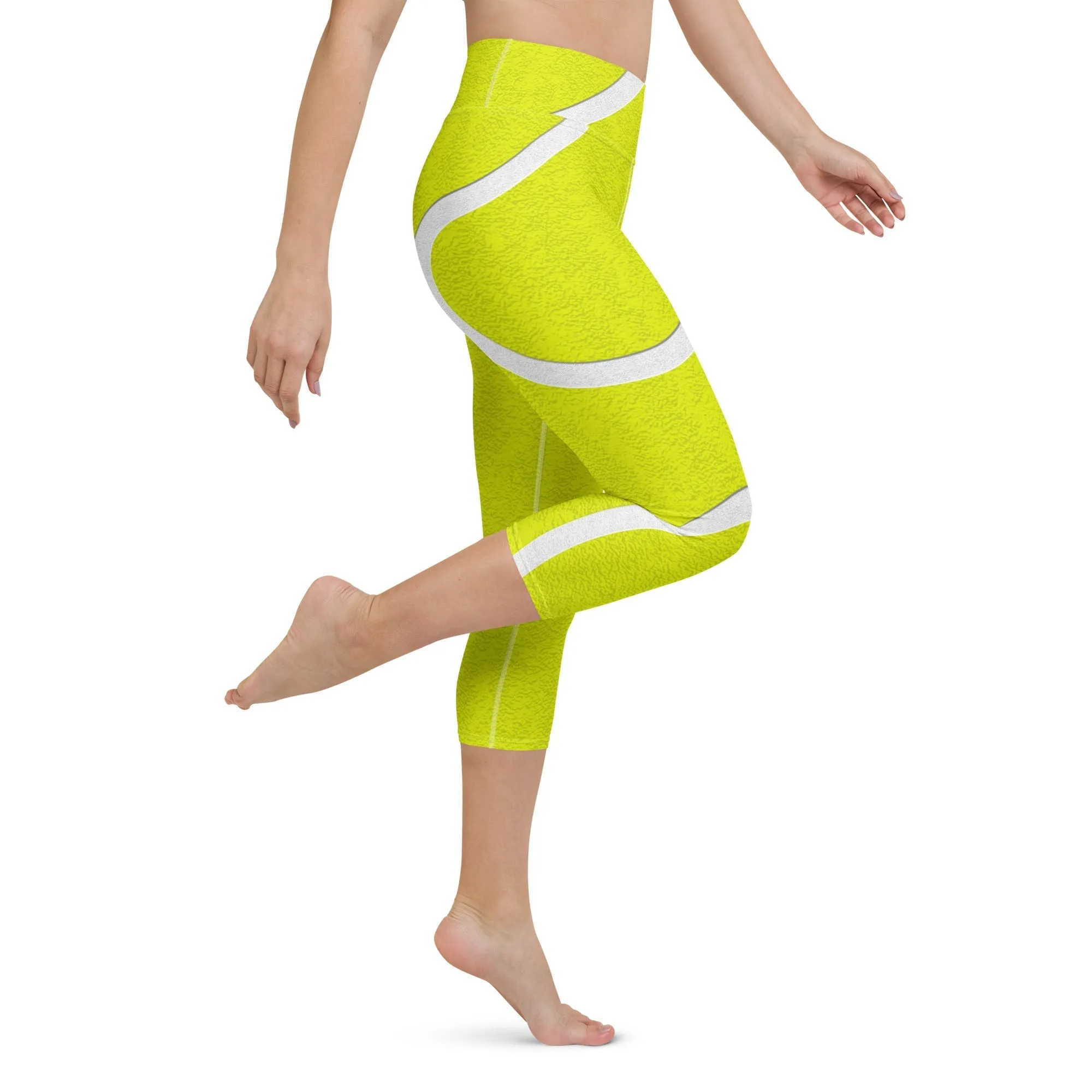 Tennis Ball Yoga Capris