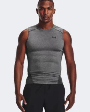 Under Armour Comp Men Training Tank Carbon Heather/Black