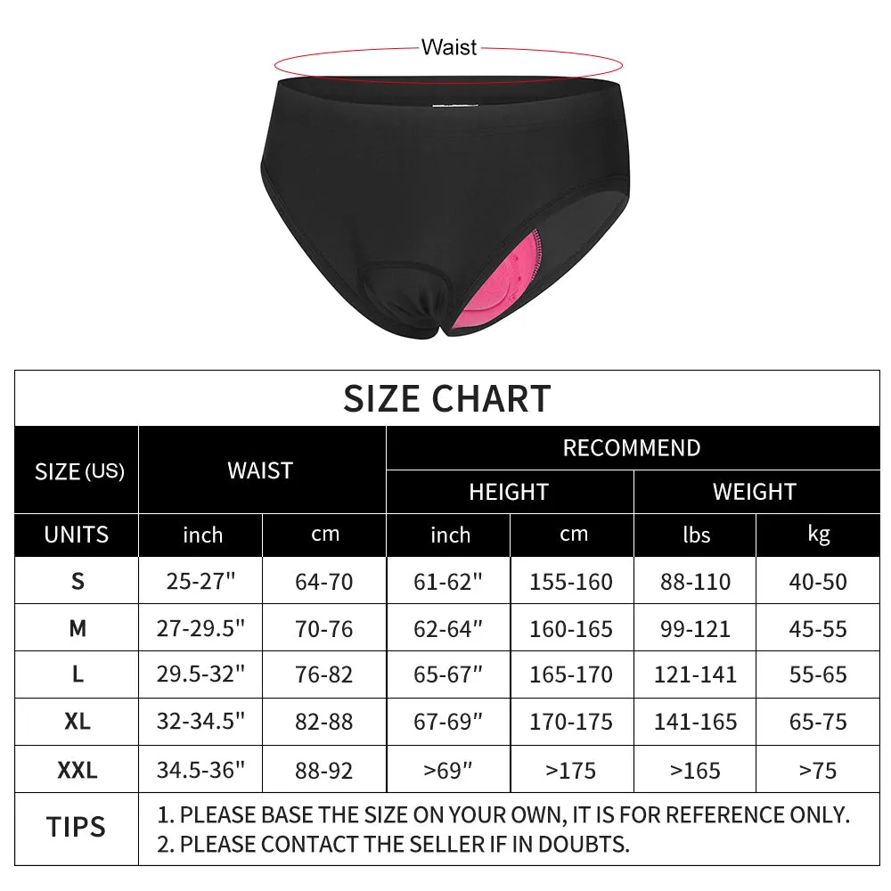 Women Cycling Underwear 3D Gel Padded