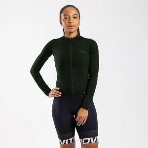 Women's Long Sleeve Thermal Jersey (Pine)