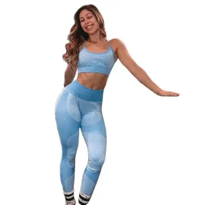 Women's Seamless Sport Leggings - Gym Fitness Yoga Set