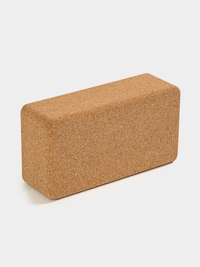 Yoga Studio The Comfortable Cork Yoga Block (Unbranded)