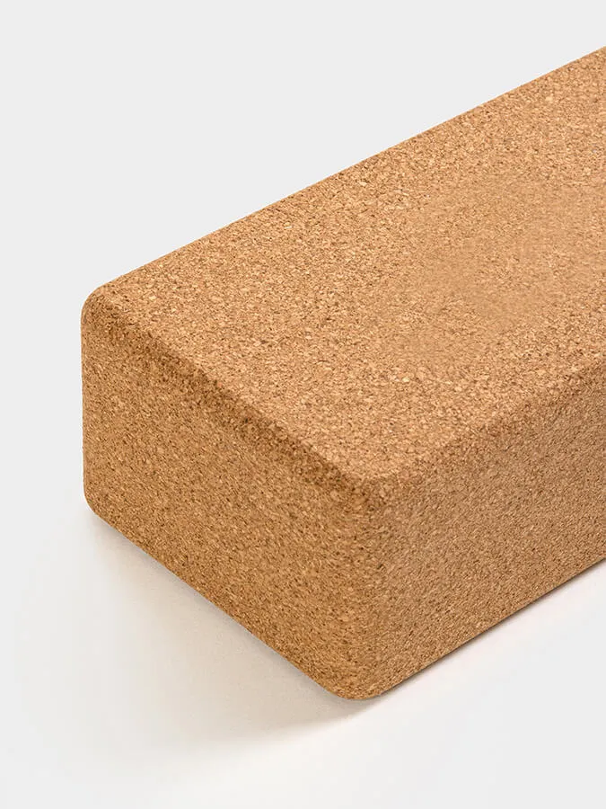 Yoga Studio The Comfortable Cork Yoga Block (Unbranded)