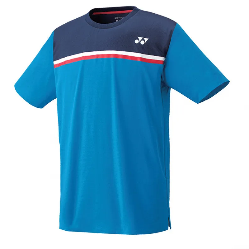 Yonex 10325 Men's Crew Neck T-shirt (Sea Blue)